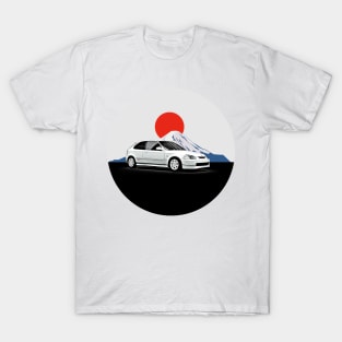 Civic Japan Print T-Shirt